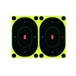 B24-12 SNC 7" Oval Target (Per12) BIRCHWOOD-CASEY