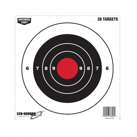 PP8 Plain Tgt 8" Rnd - 2 (Per6) BIRCHWOOD-CASEY