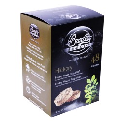 Hickory Bisquettes (48 Pack) BRADLEY-TECHNOLOGIES