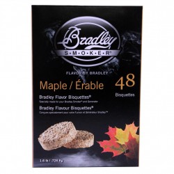Maple Bisquettes (48 Pack) BRADLEY-TECHNOLOGIES