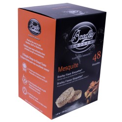 Mesquite Bisquettes (48 Pack) BRADLEY-TECHNOLOGIES